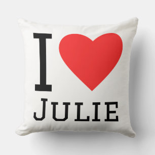 I love Julie Cushion