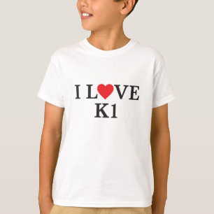 I Love K1 T-Shirt