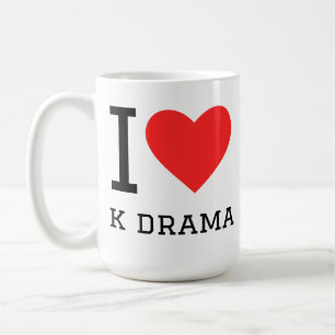I love k drama coffee mug