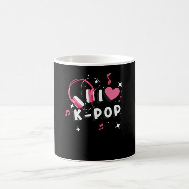 I Love K-Pop Coffee Mug (Center)