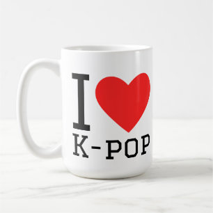 I love k-pop coffee mug