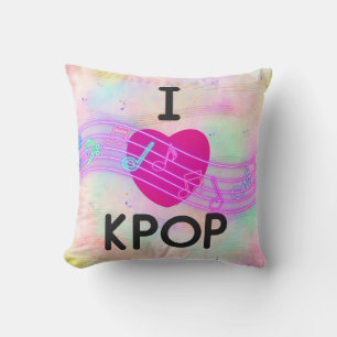 I Love K-pop  Cushion