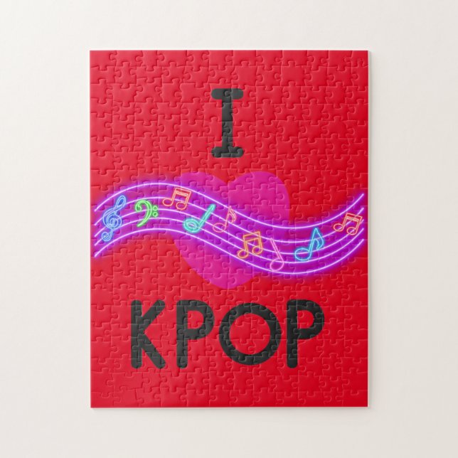 I love K pop Jigsaw Puzzle (Vertical)