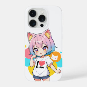 I love K-POP - Kポップ, 케이팝 iPhone 15 Pro Case
