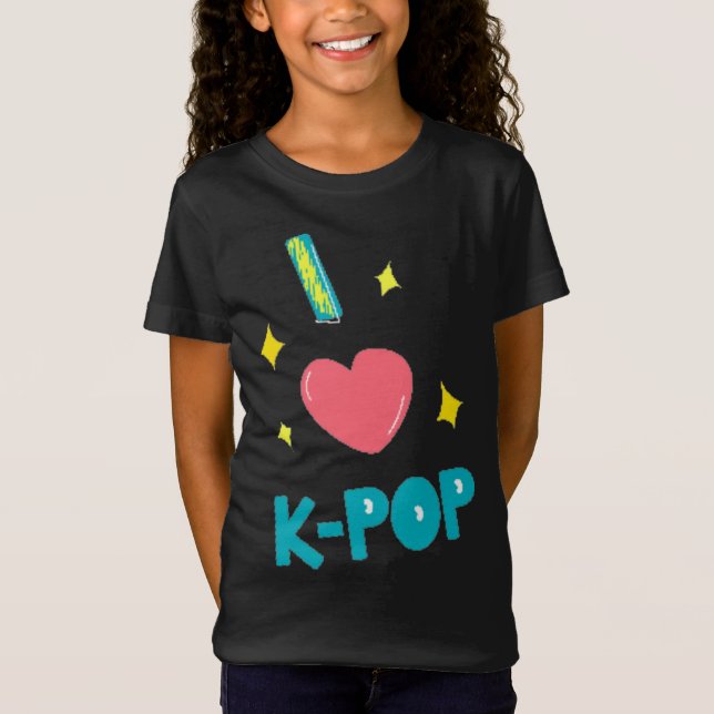 I LOVE K-POP T-Shirt (Front)