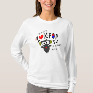 I love K-POP TXT OWL VECTOR Ladies AA Hoody Long S