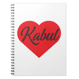 I Love Kabul - Afghanistan Notebook