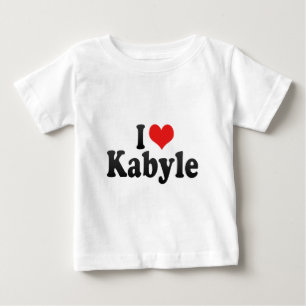 I Love Kabyle Baby T-Shirt