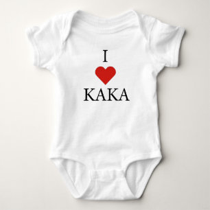 I LOVE KAKA Baby Bodysuit