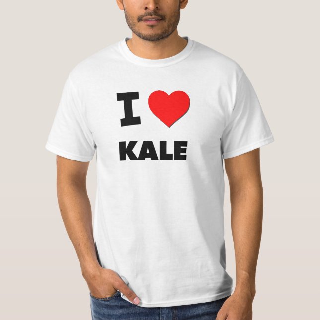 I love Kale T-Shirt (Front)