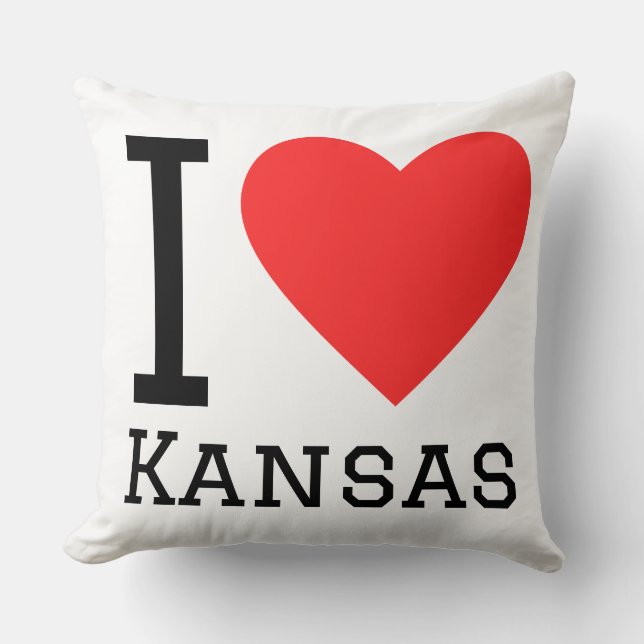 I love kansas cushion (Front)
