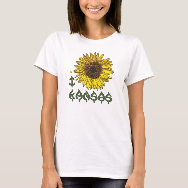 I LOVE KANSAS T-shirt (Front)