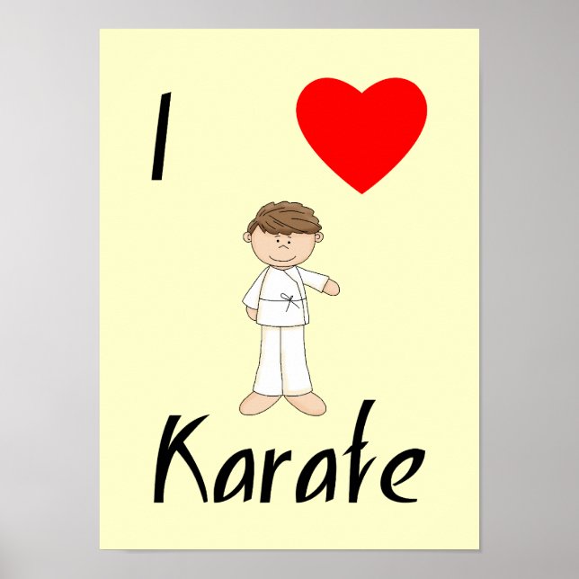 I Love Karate (4) Poster (Front)