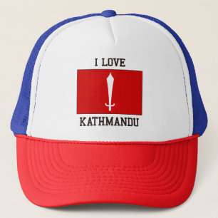 I Love Kathmandu Trucker Hat