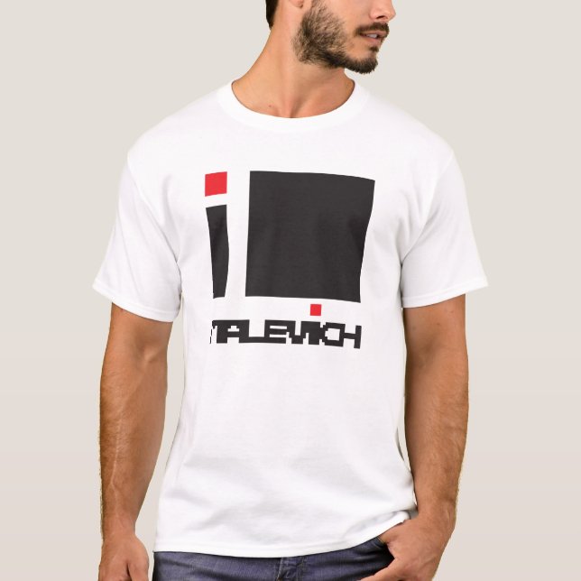 I LOVE KAZIMIR MALEVICH T-shirt (Front)