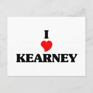 I love Kearney Postcard