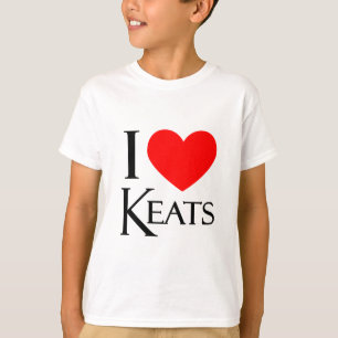 I Love Keats T-Shirt
