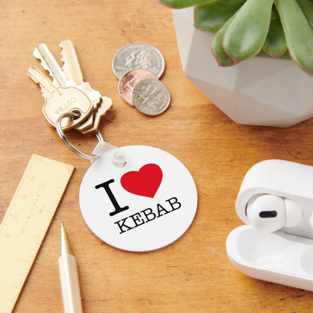 I LOVE KEBAB KEY RING (Desk)