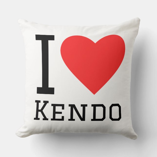 I love kendo cushion (Front)