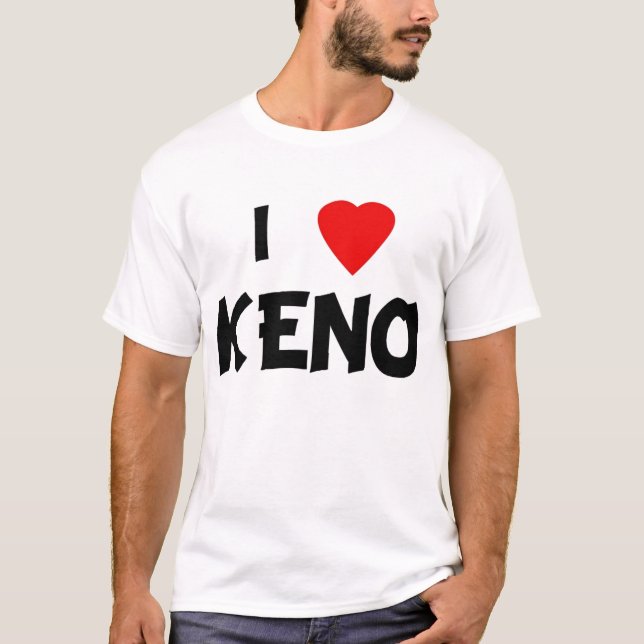I Love Keno T-Shirt (Front)