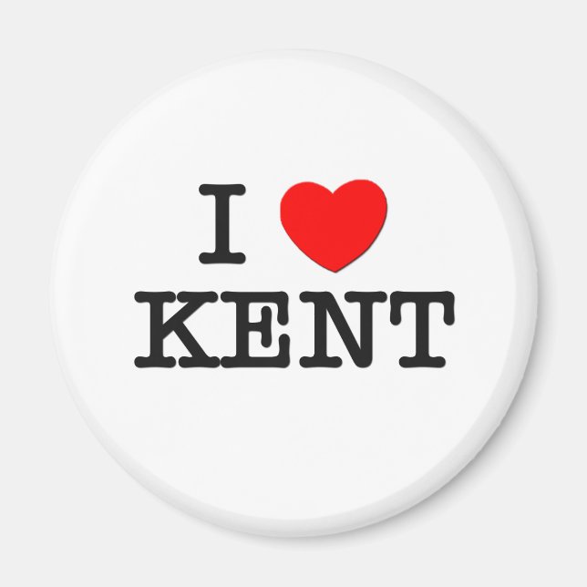 I Love Kent Magnet (Front)