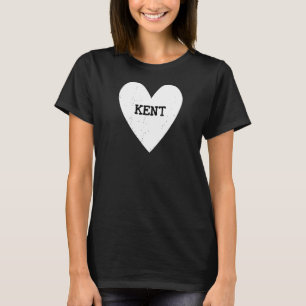 I Love Kent Washington Tourist Wa Traveller Keepsa T-Shirt