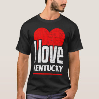 I Love Kentucky Best Home State I Heart Kentucky T-Shirt