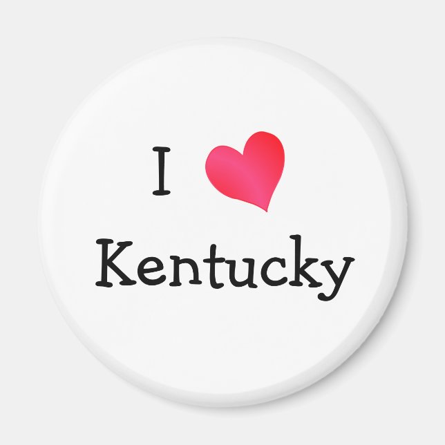 I Love Kentucky Magnet (Front)