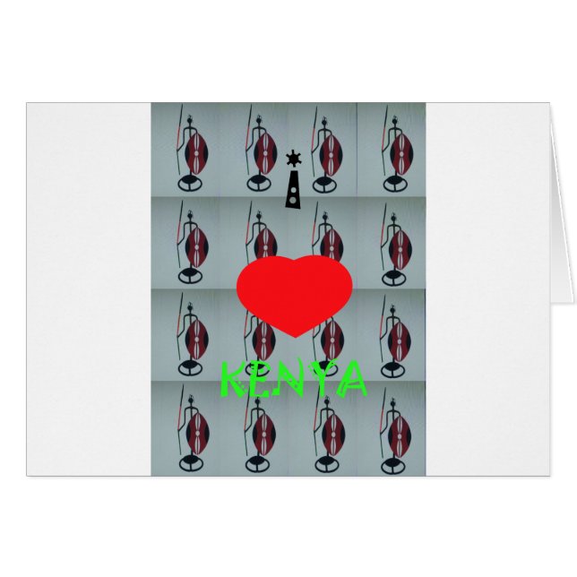 I Love Kenya (Front Horizontal)