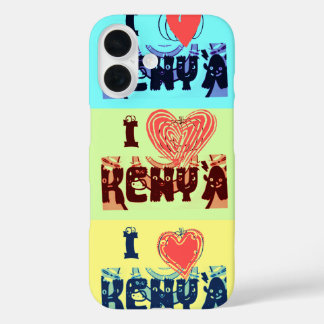 I love Kenya iPhone 16 Case