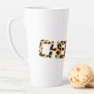 I Love Kenya Cheetah Safaris Latte Mug