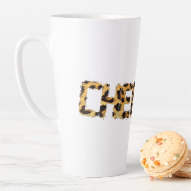 I Love Kenya Cheetah Safaris Latte Mug (In Situ)