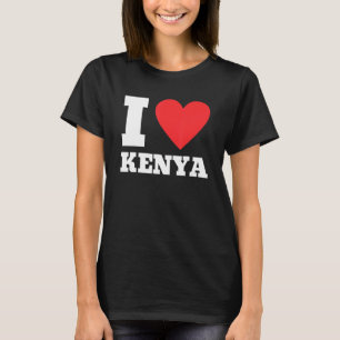 I Love Kenya I Heart Kenya Family Travel Kenya T-Shirt