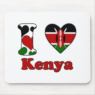 I love Kenya Mouse Mat