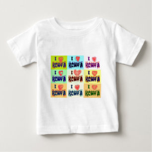 I love Kenya.png Baby T-Shirt