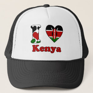 I love Kenya Trucker Hat