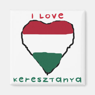 I Love Keresztanya Magnet