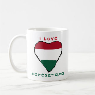 I love Keresztapa Mug