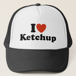 I Love Ketchup Trucker Hat