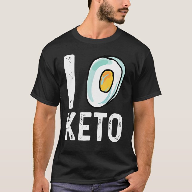 I Love Keto Keto Outfit Keto T-Shirt (Front)