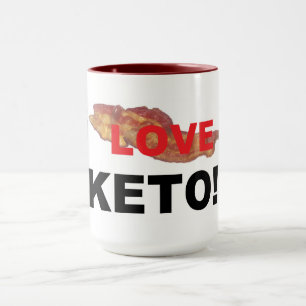 I Love Keto Popular Bacon Mug