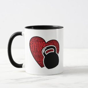 I LOVE KETTLEBELL COFFEE MUG