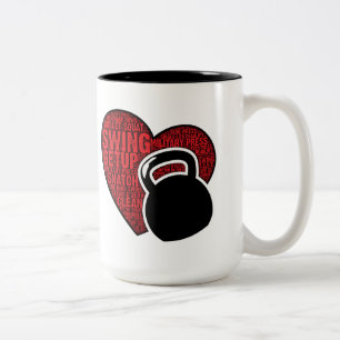 I LOVE KETTLEBELL COFFEE MUG
