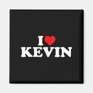 I Love Kevin - Heart Long Sleeve  Magnet
