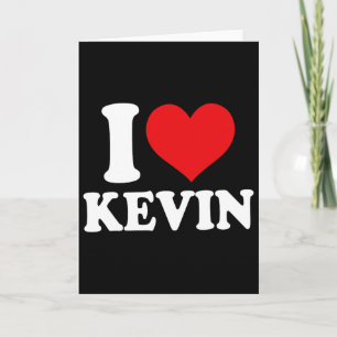 I Love Kevin Heart Name Card