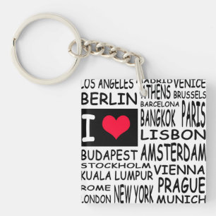 I love... key ring