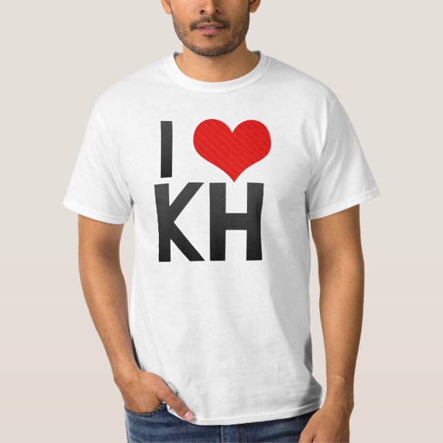I Love KH T-Shirt (Front)