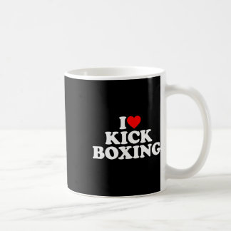 I Love Kickboxing Shirt Kickboxing Lover I Heart K Coffee Mug