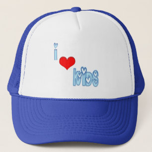 I Love Kids Trucker Hat