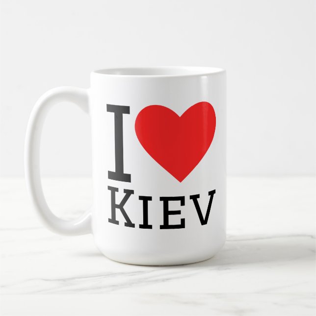 I love kiev coffee mug (Left)